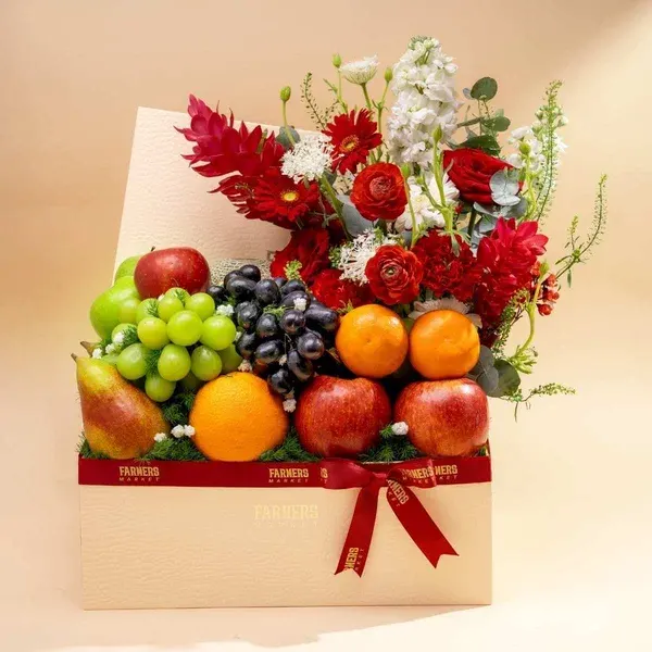 Hộp Quà Trái Cây & Hoa – Hiền Organic
