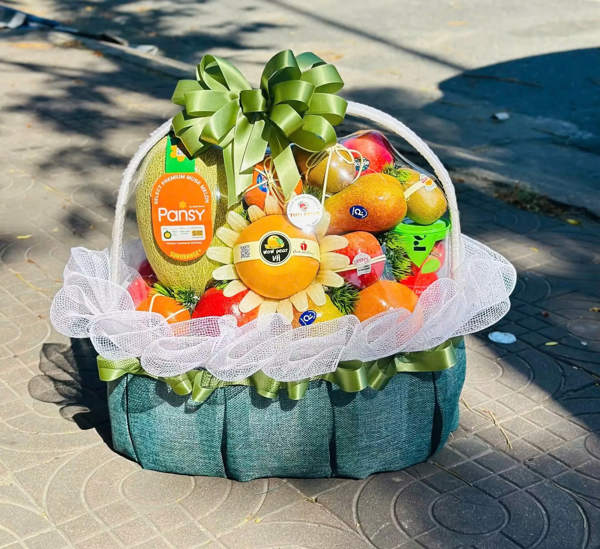 Giỏ Trái Cây G-07 – Hiền Organic Huế