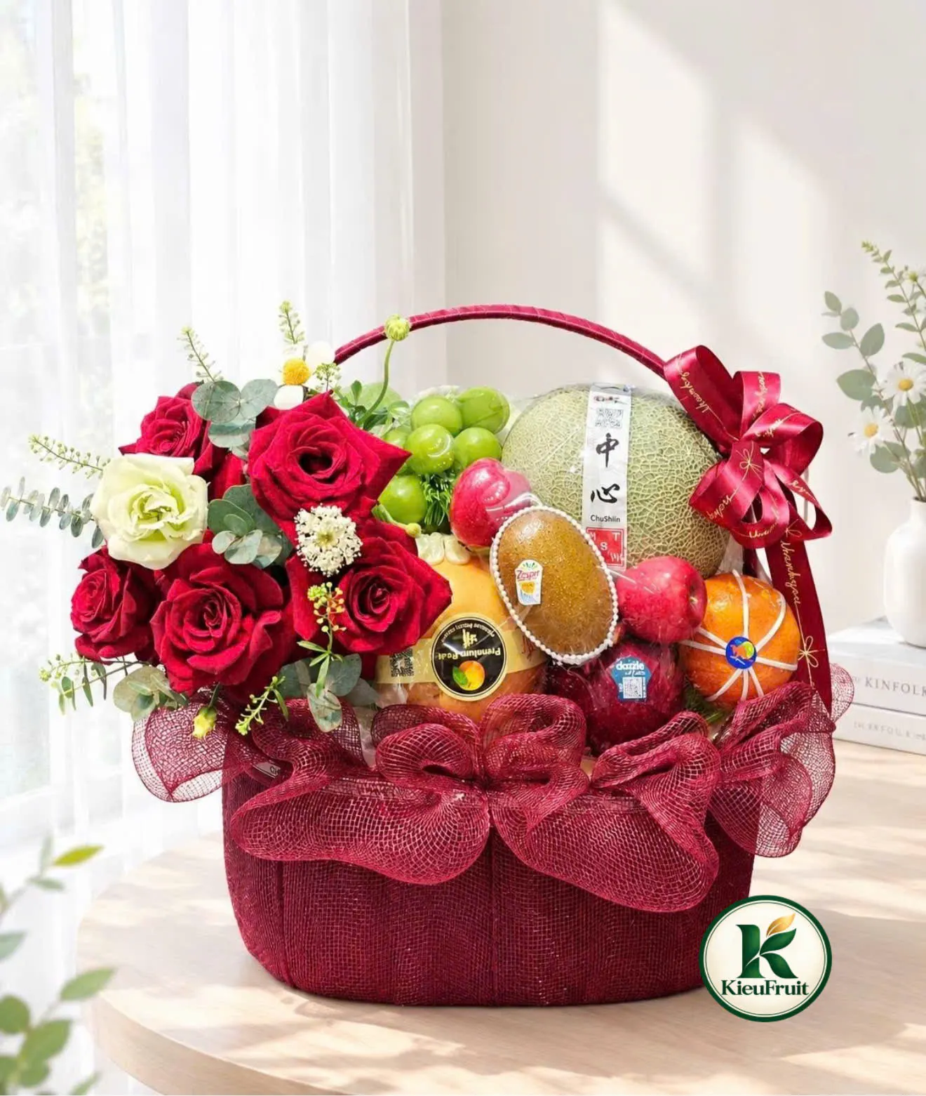 Giỏ Trái Cây G-15 – Hiền Organic Huế