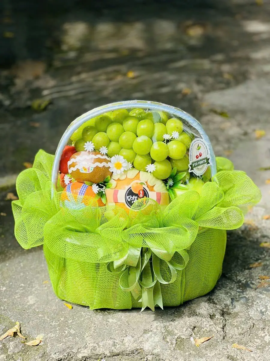 Giỏ Trái Cây G-27 – Hiền Organic Huế