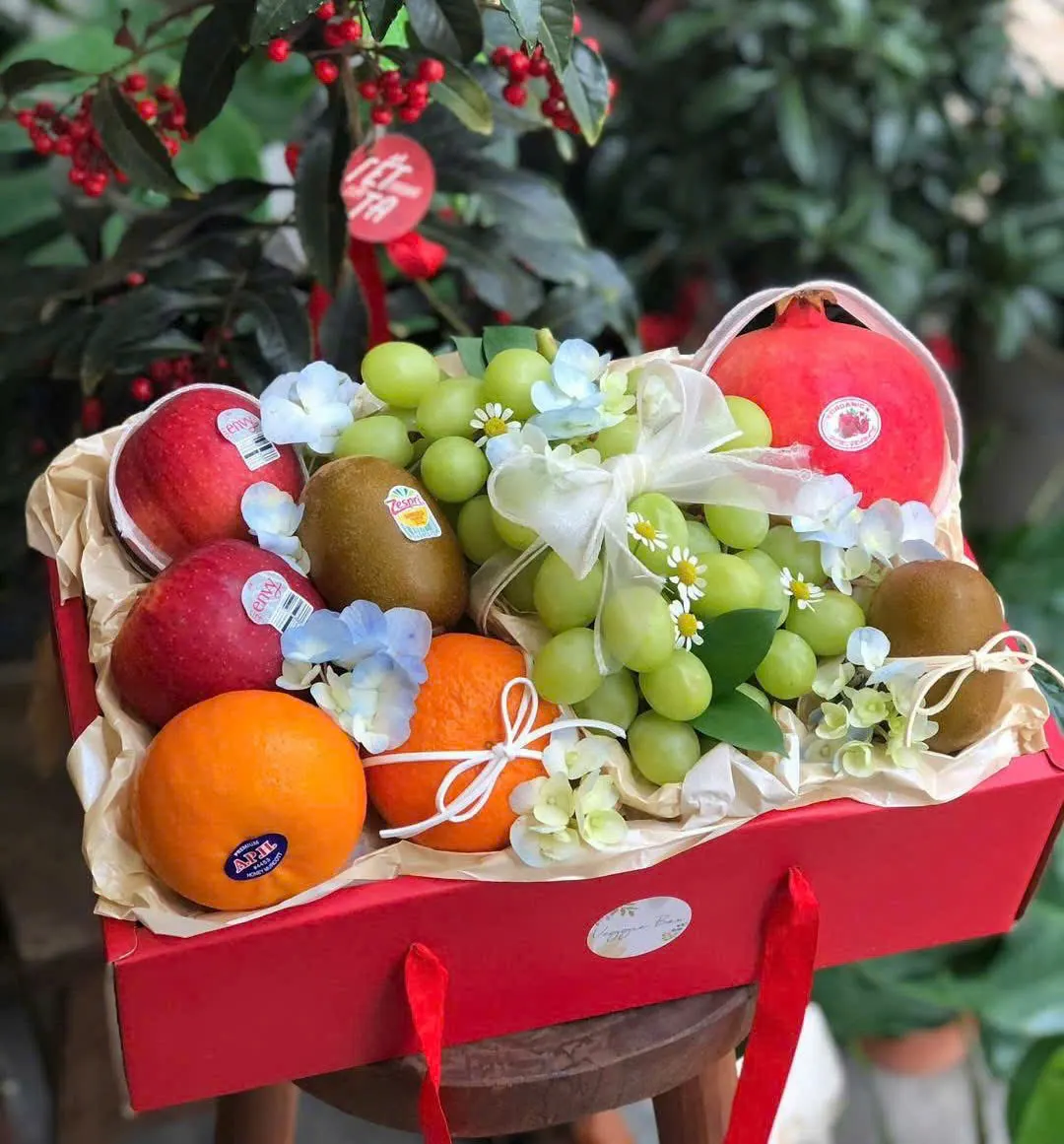 Hộp Quà Trái Cây H-14 – Hiền Organic Huế