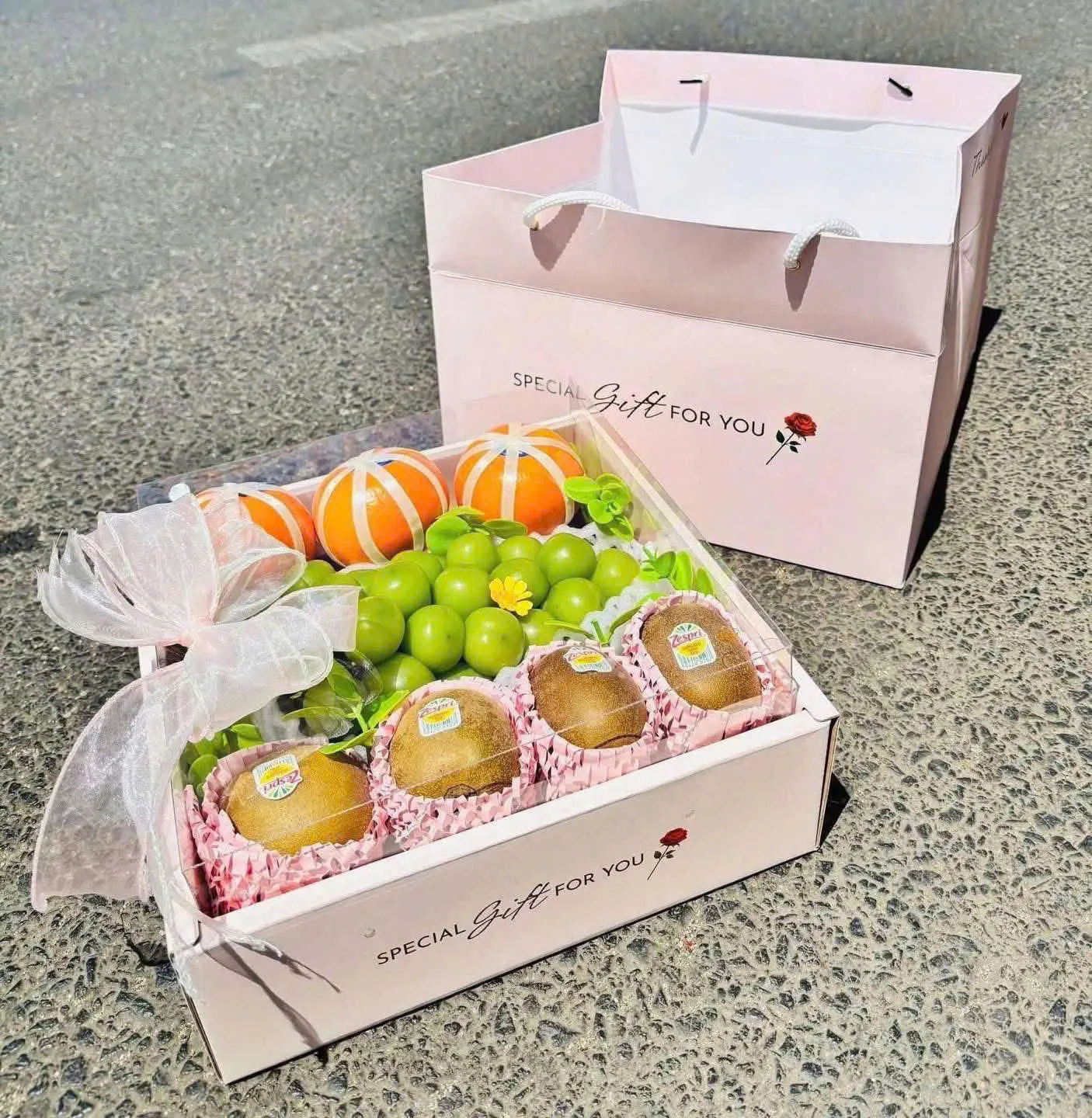 Hộp Quà Trái Cây H-16 – Hiền Organic Huế