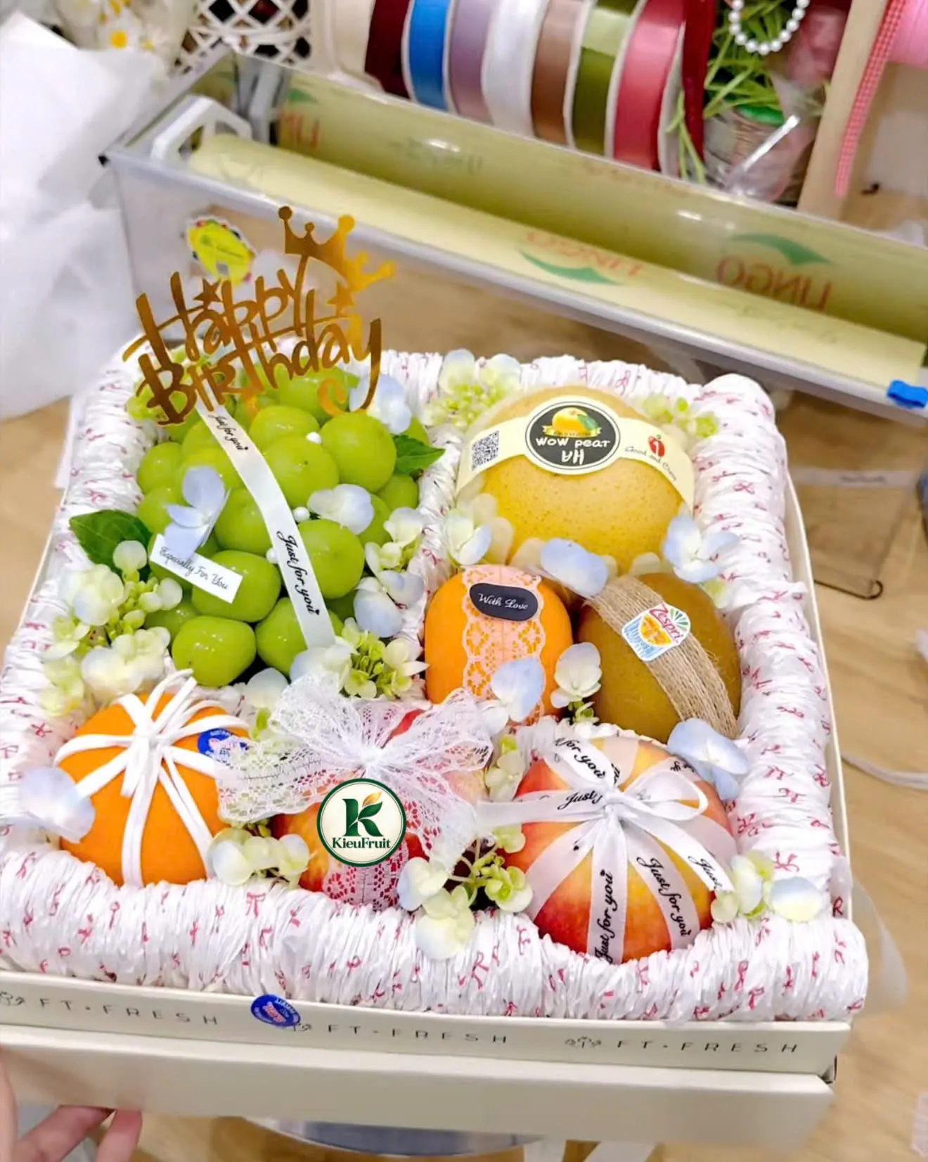 Hộp Quà Trái Cây H-26 – Hiền Organic Huế