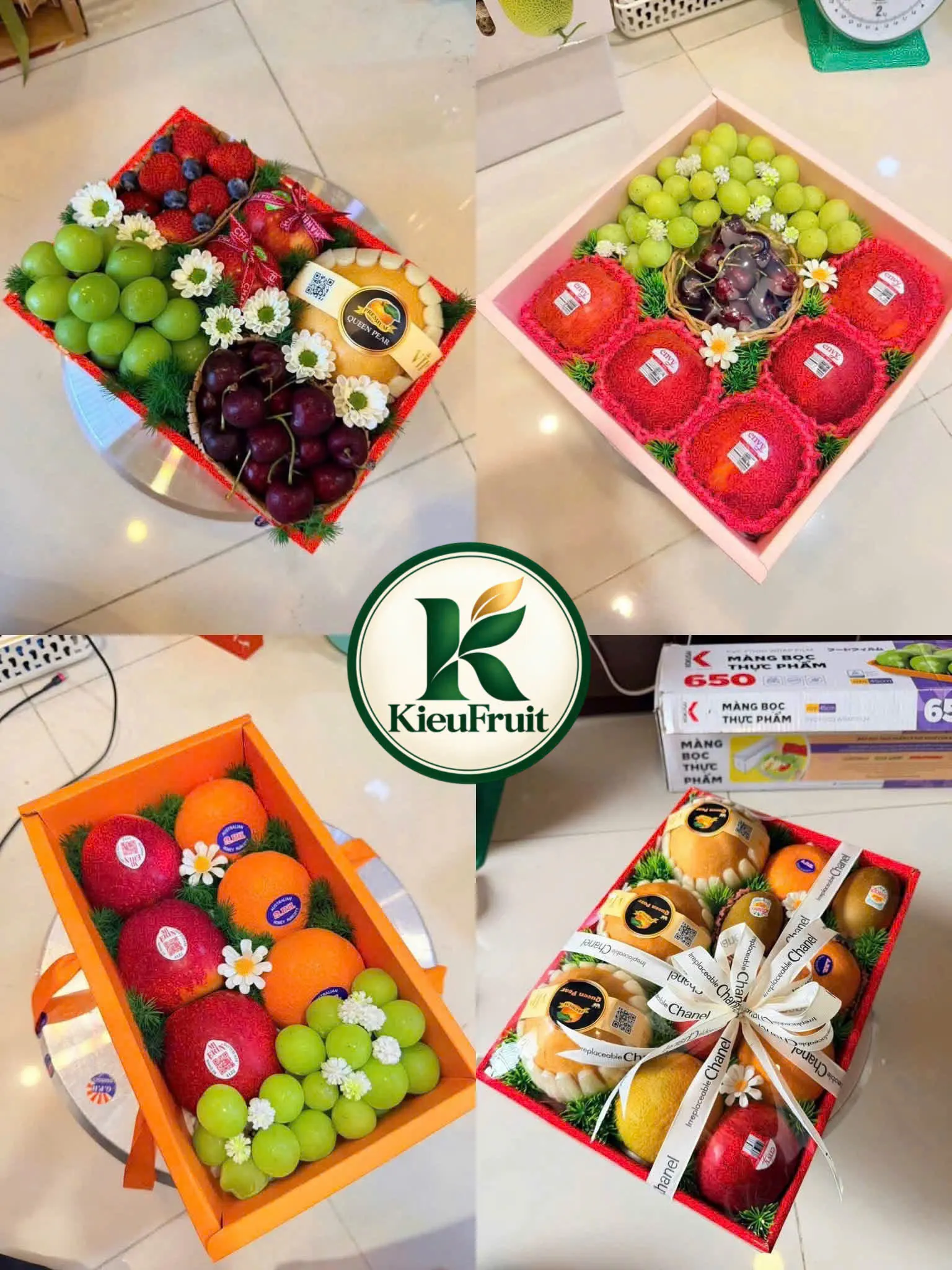 Hộp Quà Trái Cây H-27 – Hiền Organic Huế