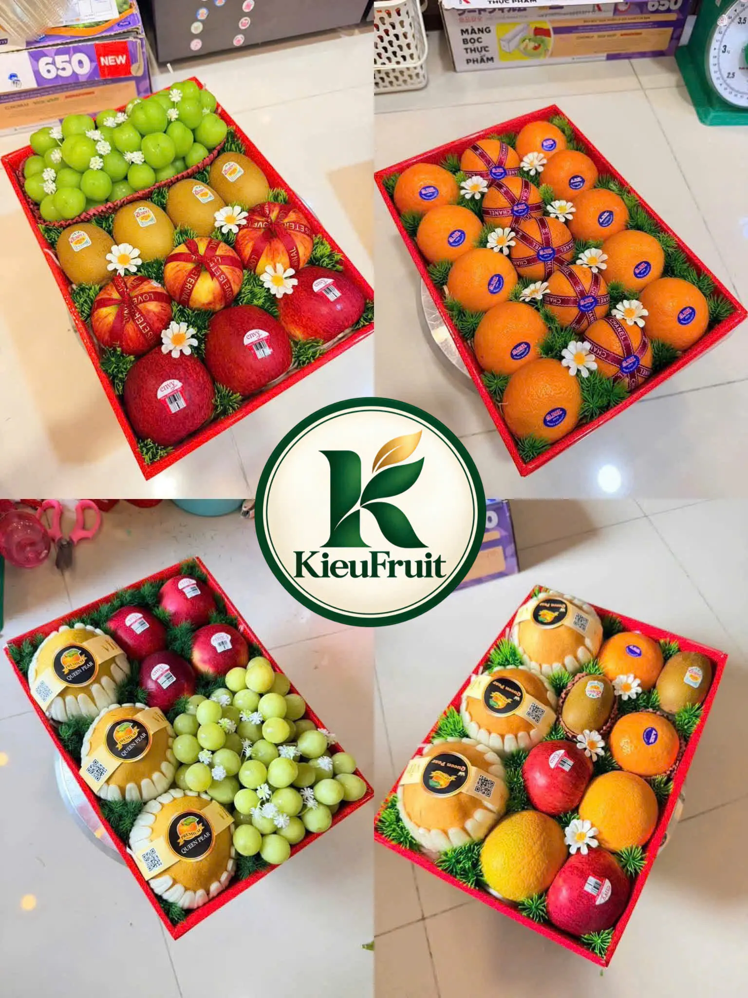 Hộp Quà Trái Cây H-28 – Hiền Organic Huế