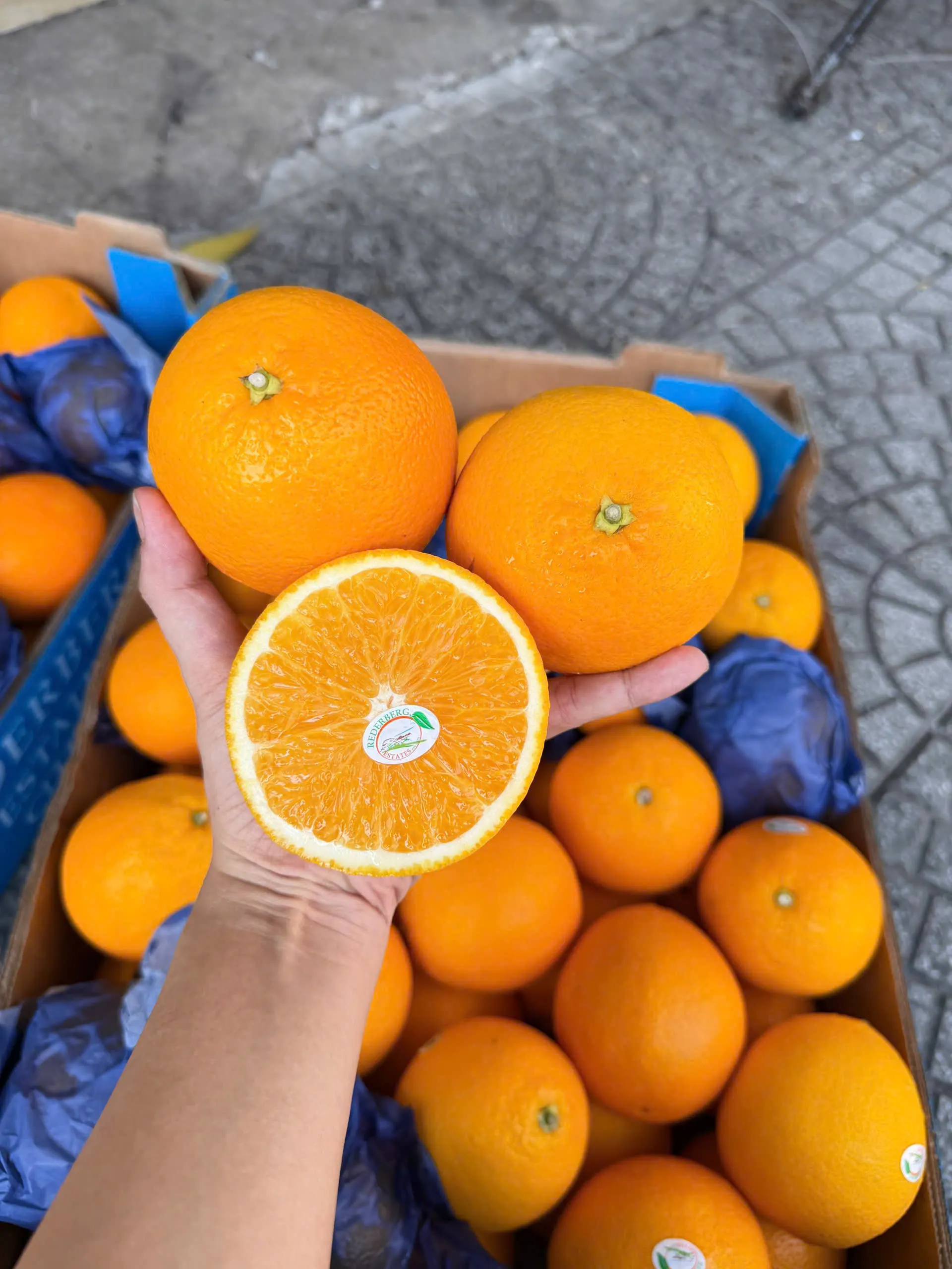 Cam Kính VIP tươi ngon tại Huế – Hiền Organic