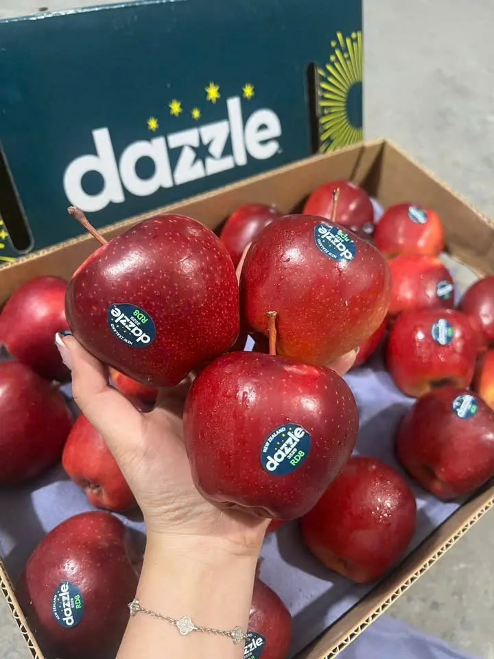 Táo Dazzle New Zealand tại Huế – Hiền Organic